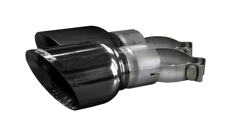 CORSA Performance — Single 4.5in. Black PVD Pro-Series Tip Kit (Clamps Included)