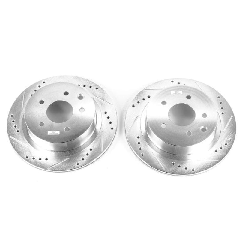 PowerStop — PowerStop Evolution Performance Drilled, Slotted & Plated Brake Rotor Pair