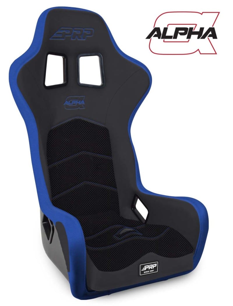 PRP Seats — PRP Alpha Composite Seat- Black/Blue