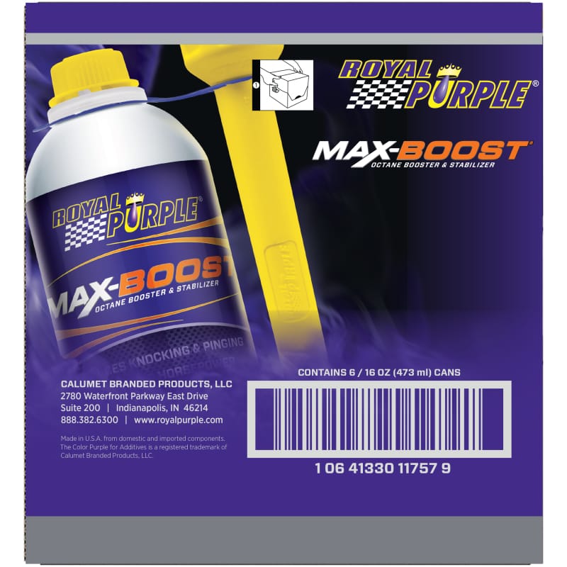 Royal Purple — Royal Purple Max-Boost Octane Booster and Stabilizer