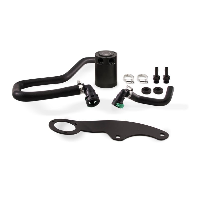 Mishimoto — Baffled Oil Catch Can, PCV Side, fits Ford Mustang GT 2011-2014