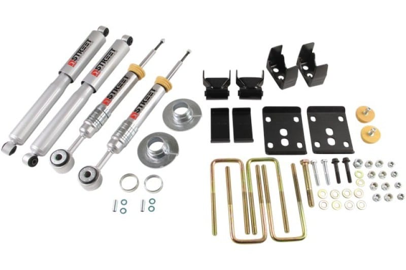 Belltech — Front And Rear Complete Kit W/ Street Performance Shocks
LOWERING KIT W/ STREET PERFORMANCE SHOCKS - 972SP