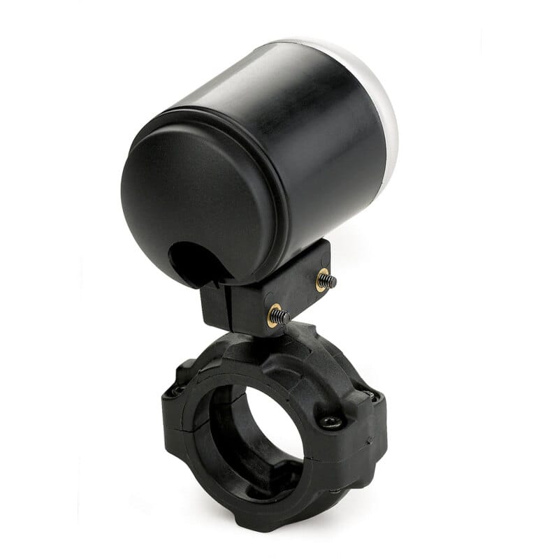AutoMeter — GAUGE MOUNT, ROLL POD FOR 2" ROLL CAGE, FITS 2 1/16" GAUGE, BLACK