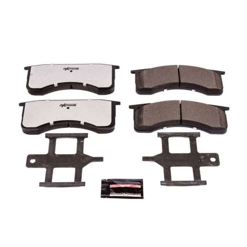 PowerStop — PowerStop - Z36 Truck and SUV Carbon-Fiber Ceramic Brake Pads with Hardware Kit