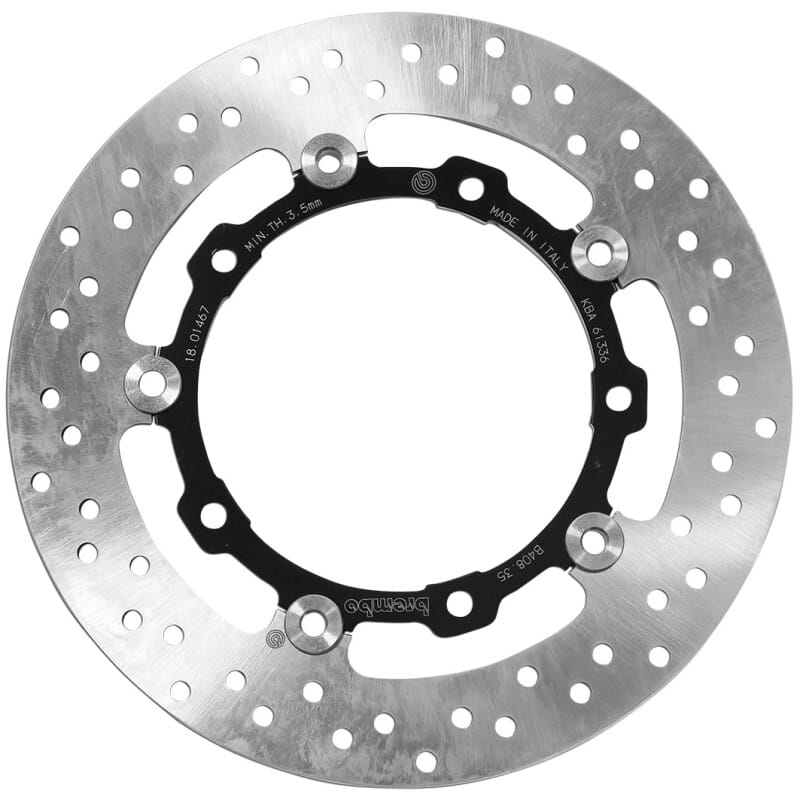 Brembo OE Powersports — Brembo OE 13-14 Yamaha YP R XMAX 400cc 267x4mm Brake Disc - Front Floating