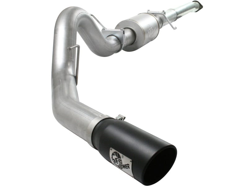 aFe — ATLAS 4 IN Aluminized Steel Cat-Back Exhaust System w/ Muffler & Black Tip
ATLAS Cat-Back Aluminized Steel Exhaust System