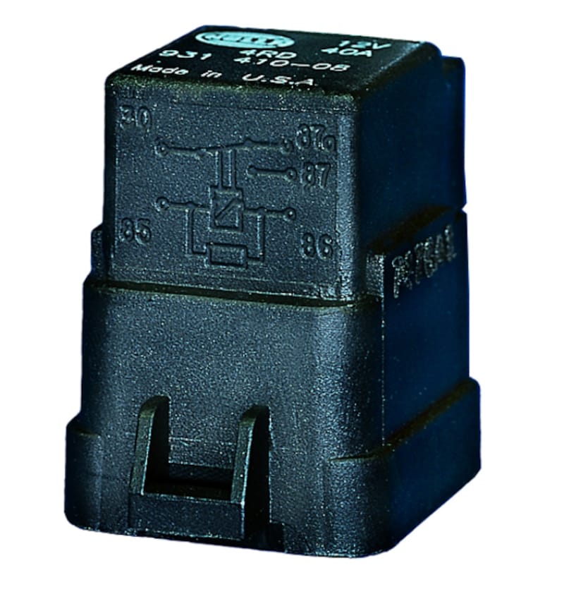 Hella — Hella Relay 12V 20/40A Spdt Res Wthr