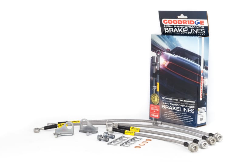 Goodridge — G-STOP SS Braided Brake Line Kit
