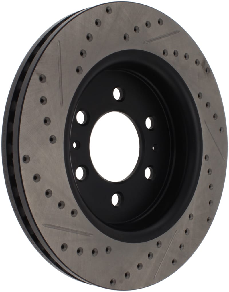 Stoptech — StopTech Sport Drilled & Slotted Brake Rotor; Front Left
StopTech Sport Drilled/Slotted Brake Rotor; Front Left
StopTech Sport Drilled/Slotted Disc
