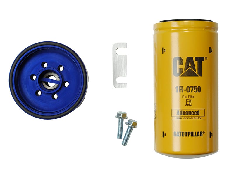 Sinister Diesel — CAT Fuel Filter Adapter