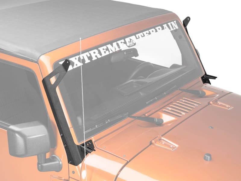 Raxiom — 50-Inch LED Light Bar Windshield Mount with Auxiliary Bracket