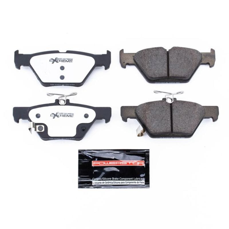 PowerStop — PowerStop - Z26 Performance Carbon-Fiber Ceramic Brake Pads with Hardware Kit
