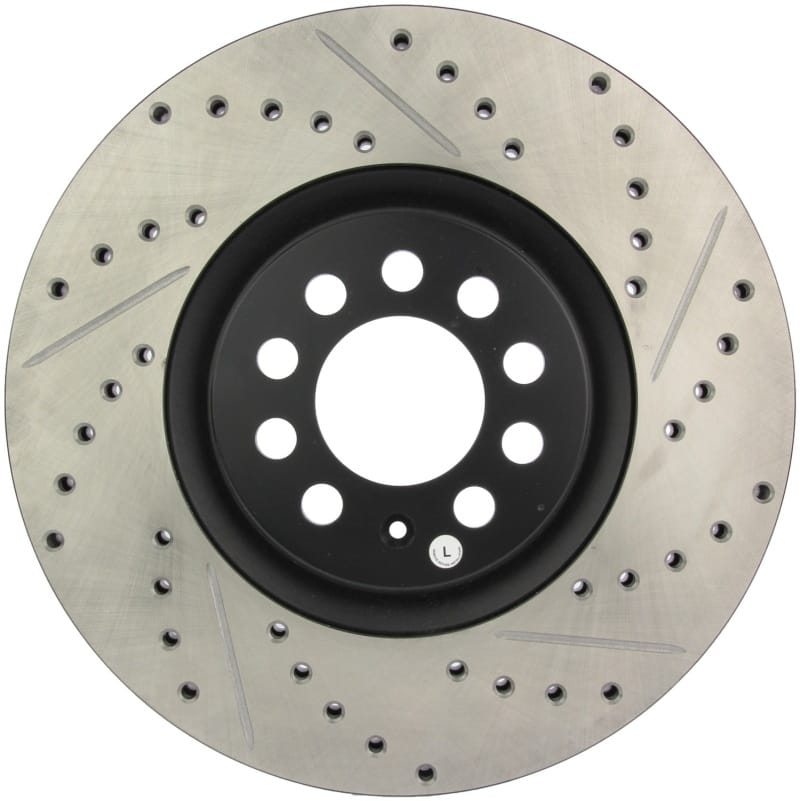 Stoptech — StopTech Sport Drilled & Slotted Brake Rotor; Front Left
StopTech Sport Drilled/Slotted Brake Rotor; Front Left