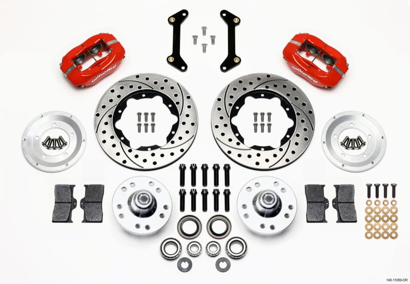 Wilwood — KIT,FRONT,G-BODY,80-87,FDLI,11.00 SRP,RED