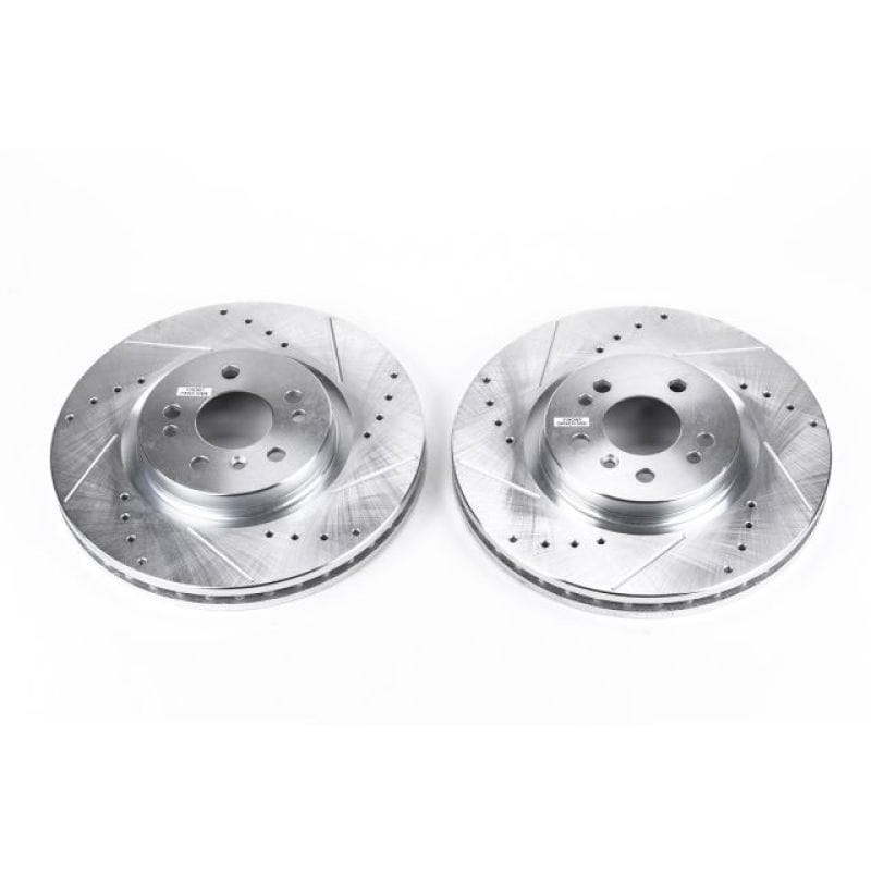 PowerStop — PowerStop Evolution Performance Drilled, Slotted & Plated Brake Rotor Pair