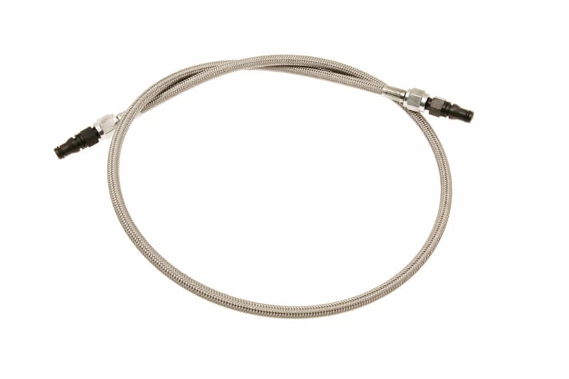 McLeod Racing — Clutch Line,Hydraulic, 36.00 In. Length,Ford, 2005-14 Mustang, Each
LINE ASSY MUSTANG 2005-UP 36" WITH MALE WIRE CLIP FITTINGS
Stainless Steel Braided Line: Double -4 AN: Female: 36 in.