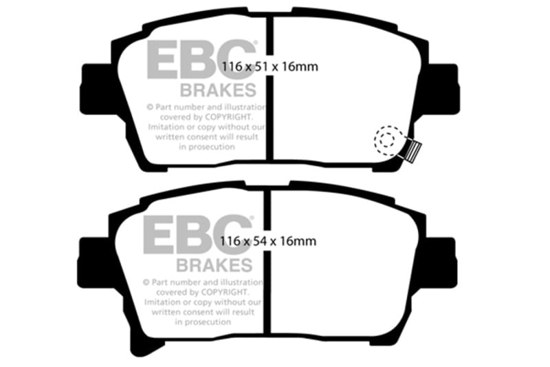 EBC — Yellowstuff Street And Track Brake Pads