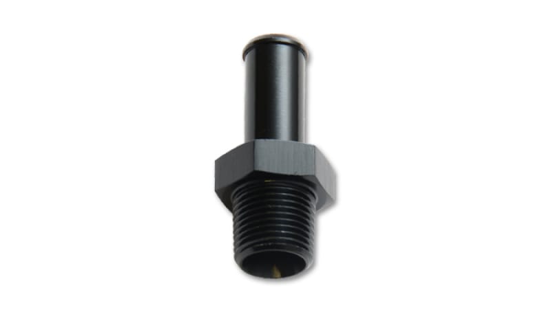 Vibrant — Male NPT to Hose Barb Straight Adapter Fitting; NPT Size: 1/16"; Hose Size: 1/4"
Straight NPT To Hose Barb Adapter Fitting