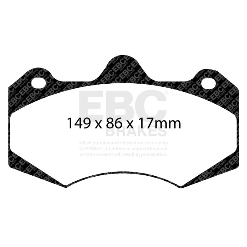 EBC — Bluestuff NDX Full Race Brake Pads