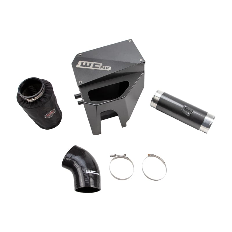 Wehrli — Intake Kit, 4in., for 2020-2025 6.7L Power Stroke, Bengal Red