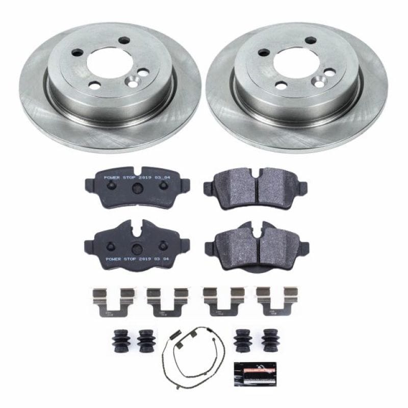 PowerStop — Track Day Spec High-Performance Brake Pad and Rotor Kit