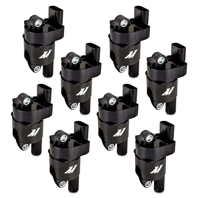 Mishimoto — Ignition Coil, Round, Set of 8, fits GM LS2/LS3/LS4/LS7/LS9