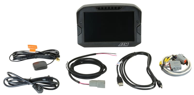 AEM — AEM CD-7 Logging GPS Enabled Race Dash Carbon Fiber Digital Display w/o VDM (CAN Input Only)
CD-7LG Carbon