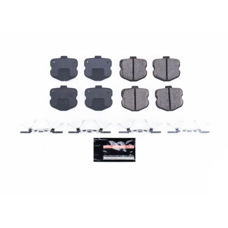 PowerStop — PowerStop - Z23 Daily Driver Carbon-Fiber Ceramic Brake Pads with Hardware Kit