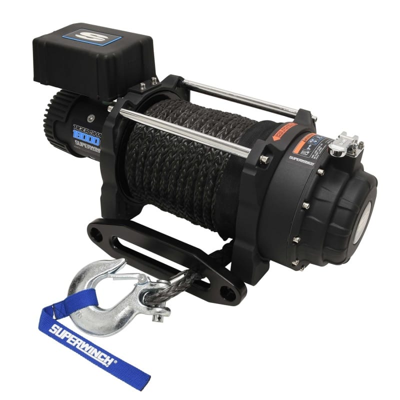 Superwinch — Tiger Shark 18000SR Winch 24V
Tiger Shark 18000SR