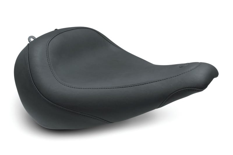 Mustang Motorcycle — Mustang 18-23 Harley Fat Boy Wide Tripper Solo Seat - Black