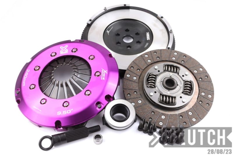 XCLUTCH — Clutch Kit Inc Flywheel: Stage 1  Single Sprung Organic Clutch Disc