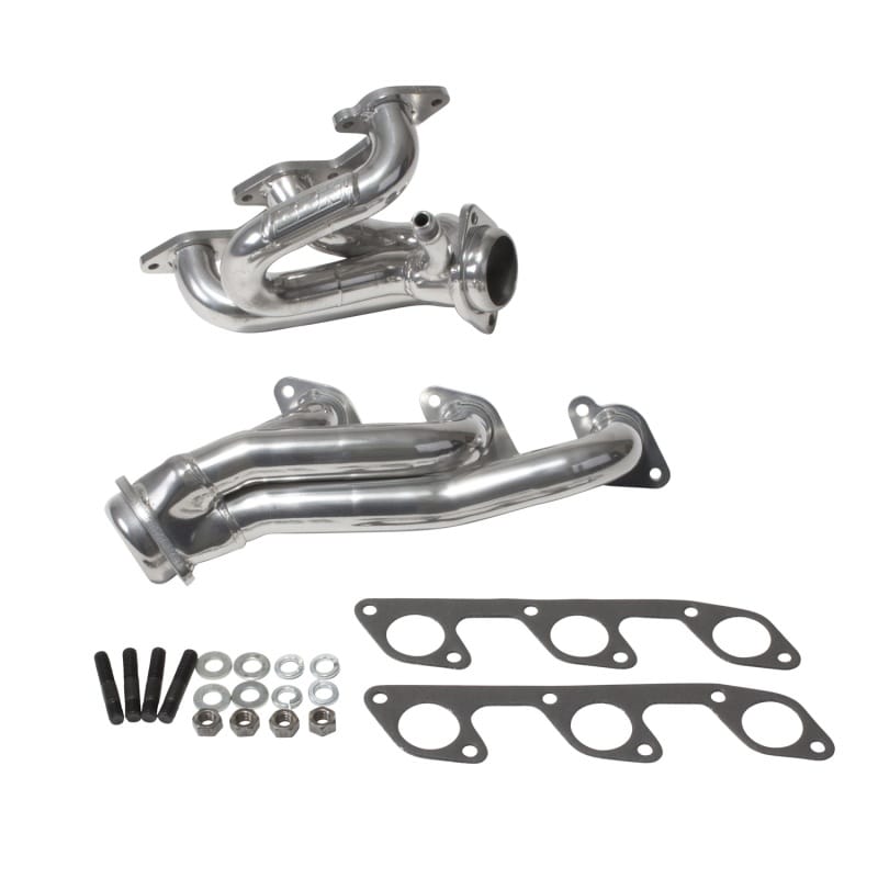 BBK — 2005-2010 MUSTANG 4.0L-V6 1-5/8 SHORTY EXHAUST HEADERS (POLISHED SILVER CERAMIC)
Shorty Tuned Length Exhaust Header Kit