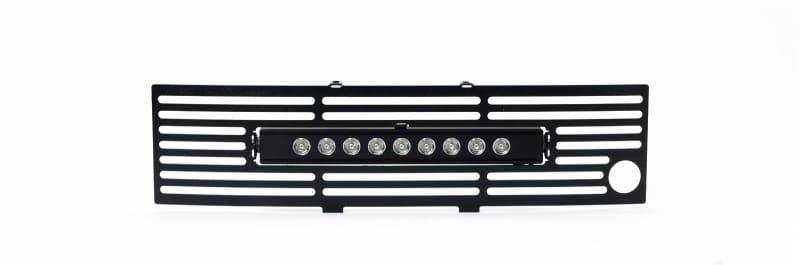 Putco — Putco 11-14 Ford F-150 EcoBoost SS Blk Bar Bumper Grille Insert w/ 10in Luminix Light Bar
BmprValanceGrilleIns