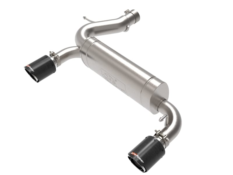aFe — Vulcan Series 3 IN to 2-1/2 IN Stainless Steel Axle-Back Exhaust System Carbon