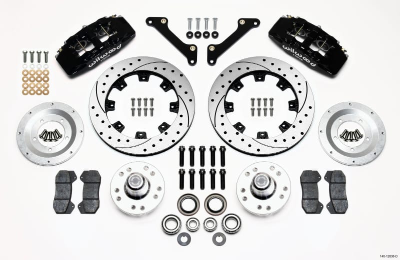 Wilwood — KIT,FRONT,CAMARO,79-81,DP6,FORGED HUB 12.19 VENTED,DRILLED