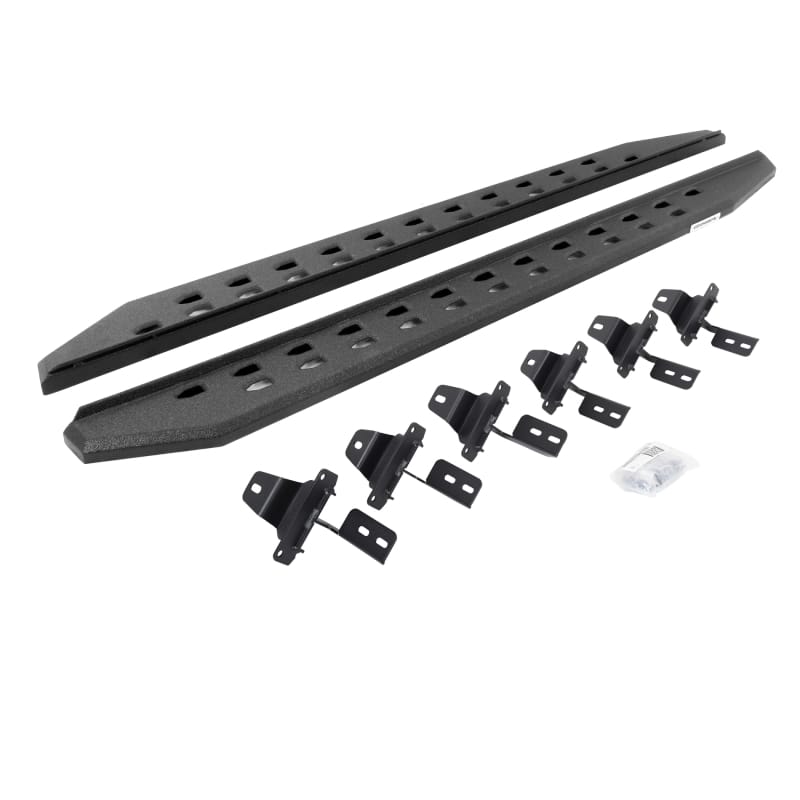 Go Rhino — RB20 Slim Line Running Boards with Mounting Bracket Kit