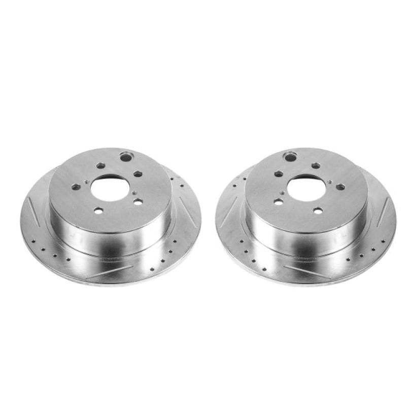 PowerStop — PowerStop Evolution Performance Drilled, Slotted & Plated Brake Rotor Pair