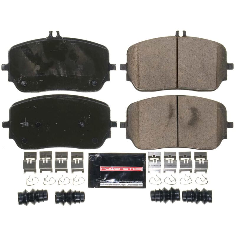 PowerStop — PowerStop - Z23 Daily Driver Carbon-Fiber Ceramic Brake Pads with Hardware Kit