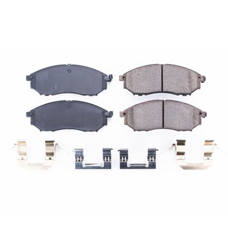 PowerStop — PowerStop - Z17 Low-Dust Ceramic Brake Pads with Hardware