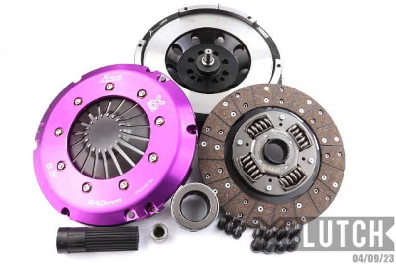 XCLUTCH — Clutch Kit Inc Flywheel: Stage 1  Single Sprung Organic Clutch Disc