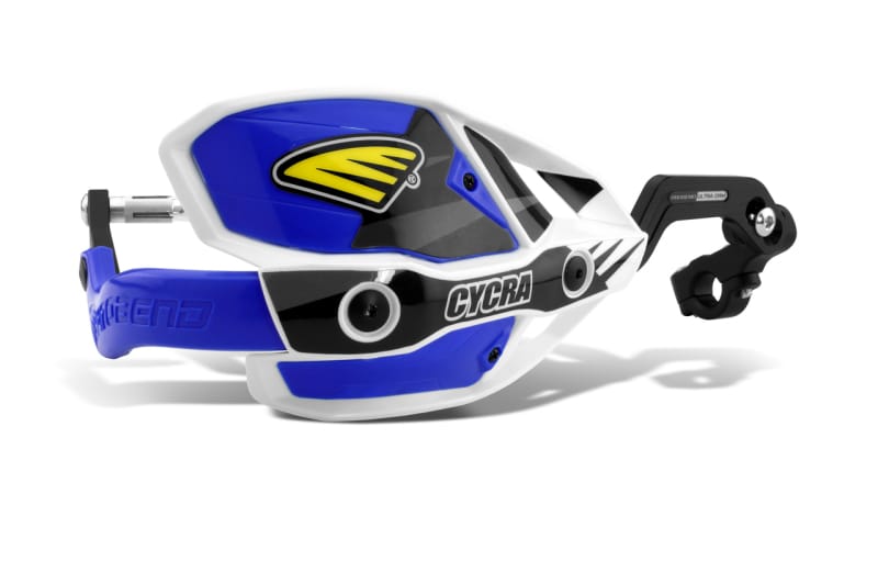 Cycra — White Shields/Blue Covers/Blue Guards, 7/8"