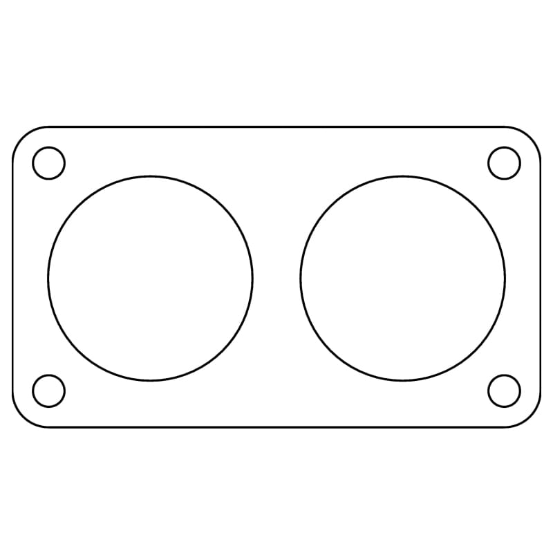 Cometic Gasket — Ford 5.0/5.8/7.0/7.5L Truck Throttle Body Gasket