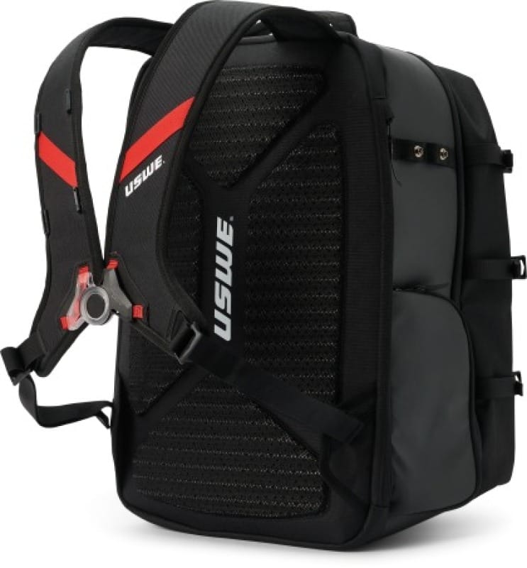 USWE — USWE Buddy Athlete Gear Backpack 40L - Black/Red