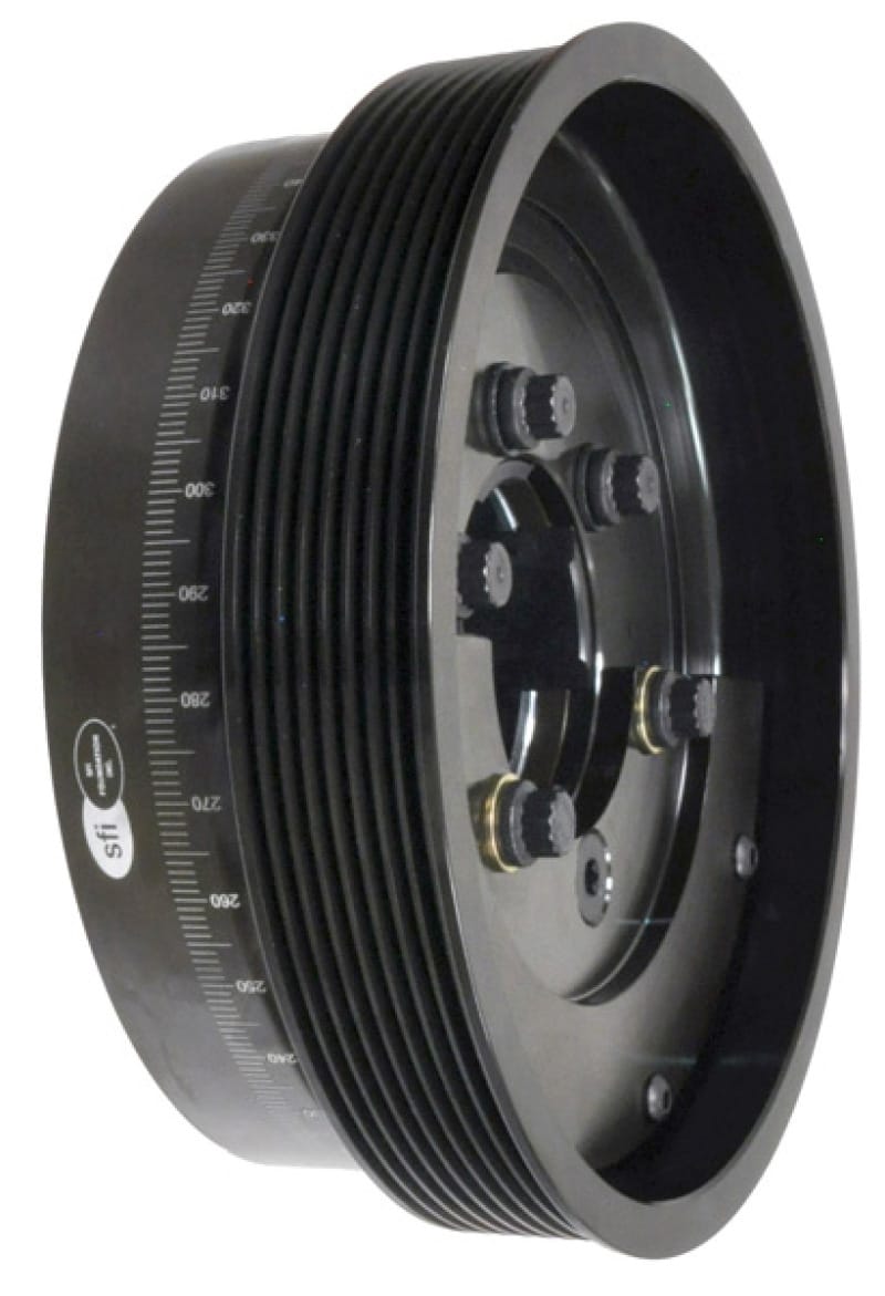 ATI — ATI Damper - 7.95in - Steel - 8 Grv - Ford 6.7 - Powerstroke - 2011+ - Ext Bal - 3 Ring - Diesel