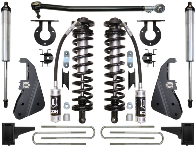 ICON — 17-UP FORD F-250/F-350 4-5.5" STAGE 2 COILOVER CONVERSION SYSTEM
17-22 FORD F-250/F-350 4-5.5" STAGE 2 COILOVER CONVERSION SYSTEM