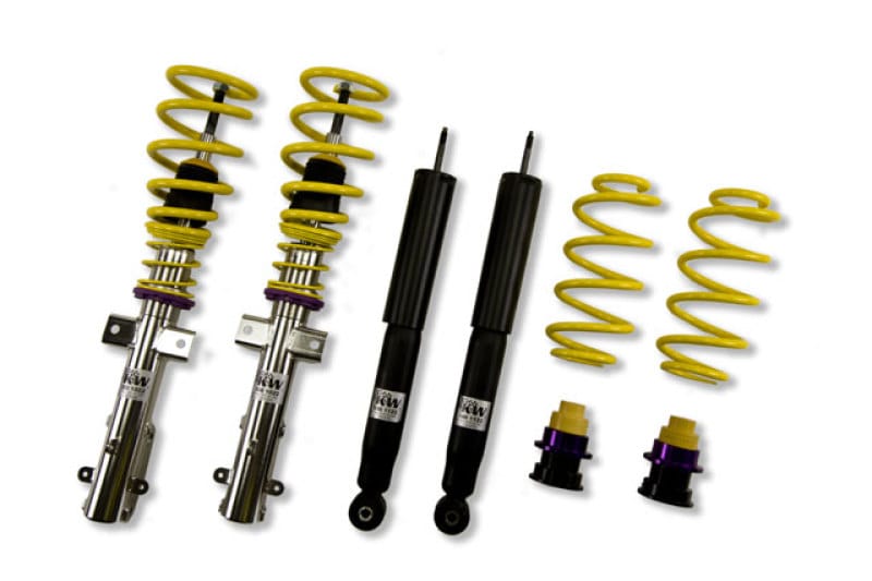 KW — Height adjustable stainless steel coilover system with pre-configured damping
KW COILOVER KIT V1 - 10230045