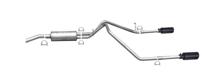 Gibson — Gibson 11-18 Ram 1500 Big Horn 5.7L 2.25in Cat-Back Dual Split Exhaust - Black Elite
Truck/Suv