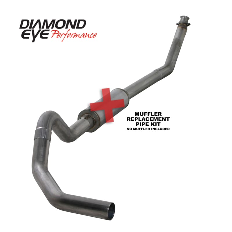 Diamond Eye Performance — 1994-2002 DODGE 5.9L CUMMINS 2500/3500 (ALL CAB AND BED LENGTHS)-4in. 409 STAINL
