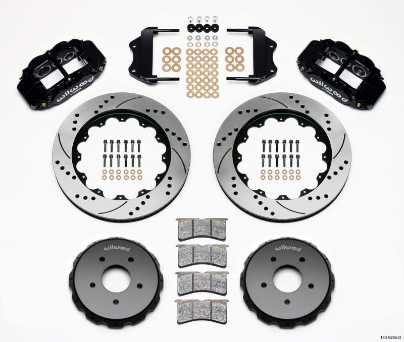 Wilwood — KIT,FRONT,GTO,2004-2006,14.00 ROTOR DRILLED,W/LINES