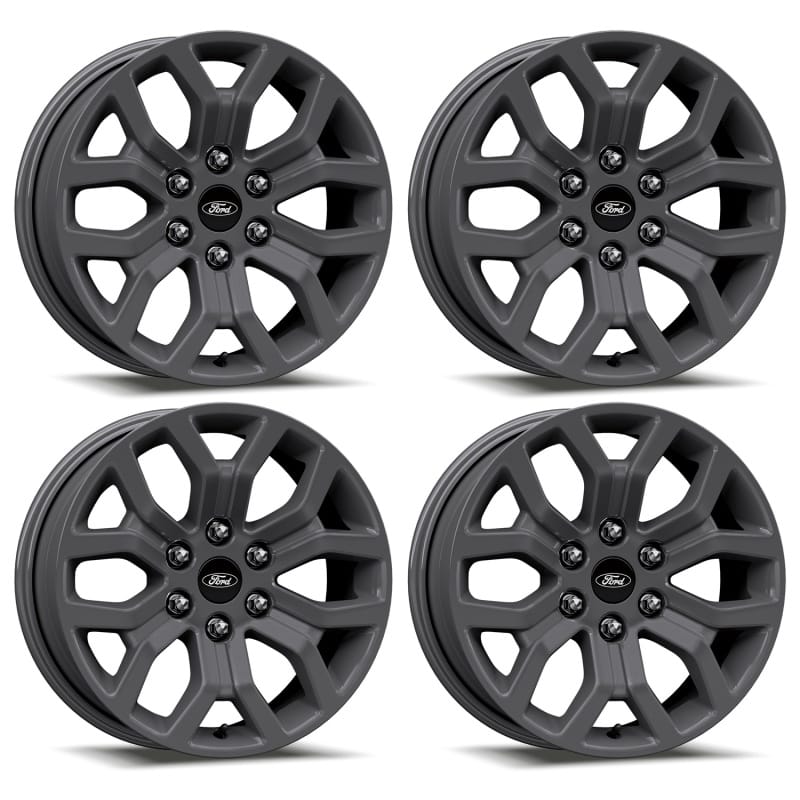 Ford Racing — 2024-2025 F-150 18" X 7.5" Wheel Kit-Matte Gray